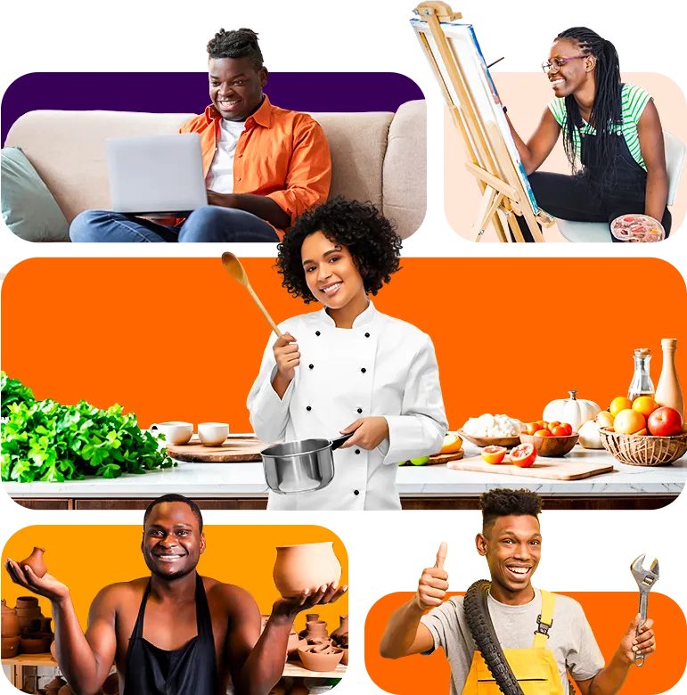 Kekoye Multiple skills and course certificate